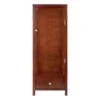 Winsome 94402 Pantry Cupboard With Door, Antique Walnut