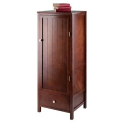 Winsome 94402 Pantry Cupboard With Door, Antique Walnut -Prepa Furniture Shop m006963549 s7