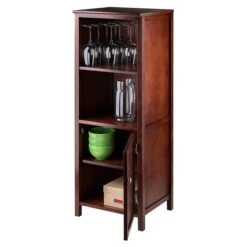 Winsome 94421 Pantry Cupboard With 2 Shelves, Antique Walnut 10 Winsome 94421 Pantry Cupboard With 2 Shelves, Antique Walnut -Prepa Furniture Shop m006963559 s7