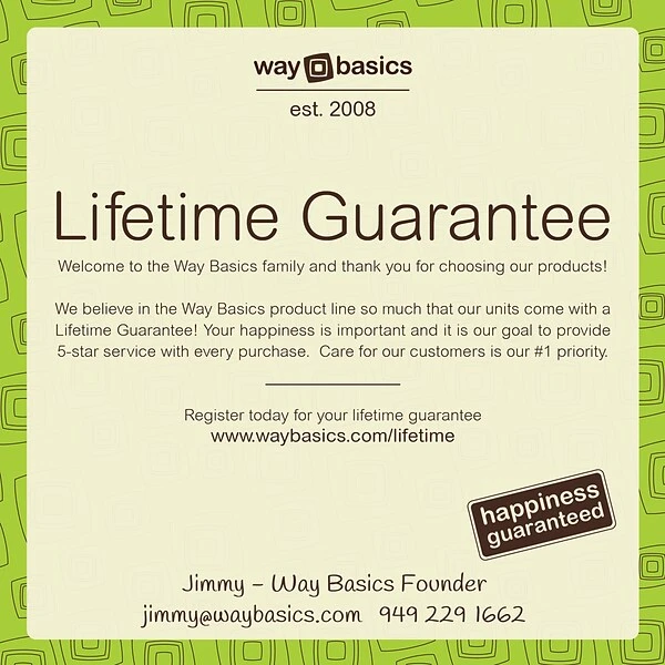 Way Basics 25.6"H X 40.2"W 6 Stackable Modular Modern Eco Storage Cube System Cubby Organizer, Black Wood Grain (PS-MC-6-BK) 6 Way Basics 25.6"H X 40.2"W 6 Stackable Modular Modern Eco Storage Cube System Cubby Organizer, Black Wood Grain (PS-MC-6-BK) - Image 6