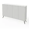 Bestar Small Space Krom 60" Storage Unit In White (17164-1117)