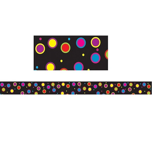 Ashley 3/4" X 12" Magnetic Magi-Strips, Color Dots, 12/Pack 1 Ashley 3/4" X 12" Magnetic Magi-Strips, Color Dots, 12/Pack