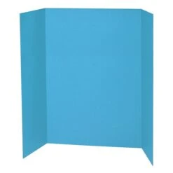 Pacon Presentation Board, 48" X 36", Sky Blue (PAC3771)