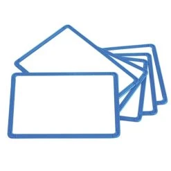 Learning Advantage Magnetic Dry-Erase Whiteboard, Plastic Frame, 9" X 13" (CTU7859)