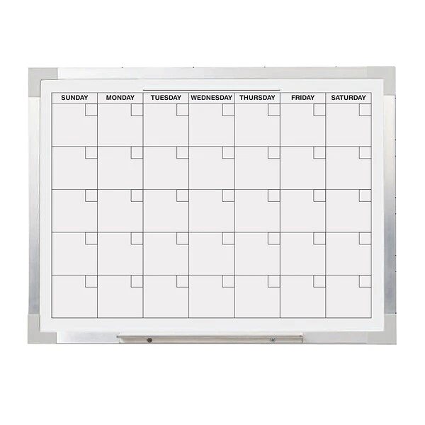 Flipside Calendar Board 18" X 24", Magnetic Dry Erase, Framed (FLP17302) 1 Flipside Calendar Board 18" X 24", Magnetic Dry Erase, Framed (FLP17302)