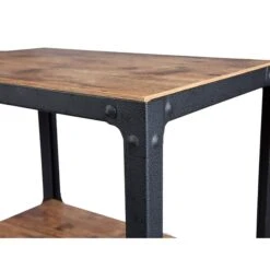 Mind Reader 'Charm' 4 Tier Wood/Metal Utility Cart, Black (4TWDMTCART-BLK) -Prepa Furniture Shop m007139979 s7