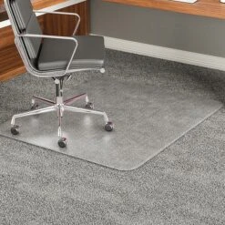 Deflect-O ExecuMat 46'' X 60'' Rectangular Chair Mat, Carpet (CM17443F)
