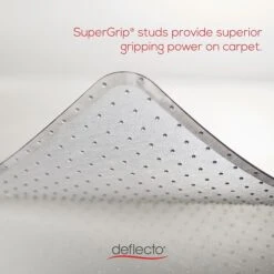 Deflect-O ExecuMat 46'' X 60'' Rectangular Chair Mat, Carpet (CM17443F) -Prepa Furniture Shop m007156104 s7