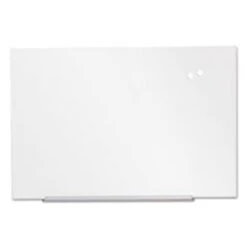 Universal Frameless Magnetic Glass Marker Board (UNV43204)