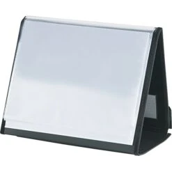 Cardinal® Easel ShowFile Presentation Book, Horizontal, Black, 40-Sheet Capacity, 1/Ea