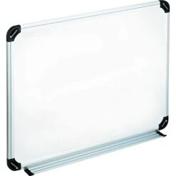 Universal Magnetic Melamine Dry Erase Marker Board, 18" X 24" (43732)