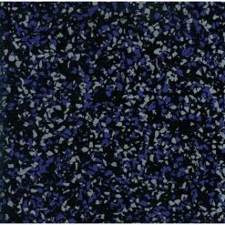 Best-Rite Blue Rubber-Tak Bulletin Board, Euro Trim Frame, 3' X 2'