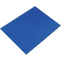 Pacon Colored Four-Ply Poster Board; 28" X 22", Dark Blue, 25/Ct