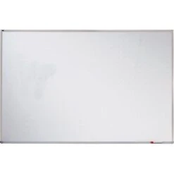 Quartet® Porcelain Whiteboard, Magnetic, Silver Aluminum Frame, 16'W X 4'H
