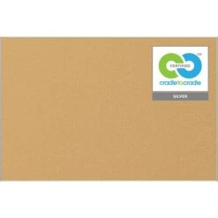 Best-Rite Ultra Trim Eco Cork Bulletin Board, 4' X 8'