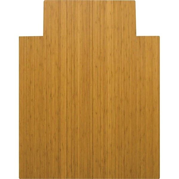 Anji Mountain Standard Bamboo Roll-Up Chairmat, With Lip, 36"x48", Natural 3 Anji Mountain Standard Bamboo Roll-Up Chairmat, With Lip, 36"x48", Natural - Image 3