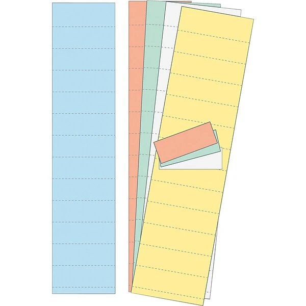 MasterVision Data Card Replacement, Assorted, 1000/Pk (FM1312) 1 MasterVision Data Card Replacement, Assorted, 1000/Pk (FM1312)