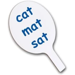 Flipside® Economy Dry Erase Answer Paddle, 12" X 7", 6 EA/BD (FLP10032)