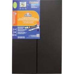Elmer's Premium Display Boards, Black, 48" X 36", 12/Ct