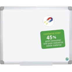 MasterVision® Earth Magnetic Dry Erase 2'x 3' Aluminum Frame