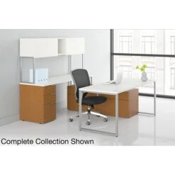 HON® Voi® Steel 14.3" O-Leg Support For Overhead Cabinet, Platinum Metallic -Prepa Furniture Shop s0872270 s7