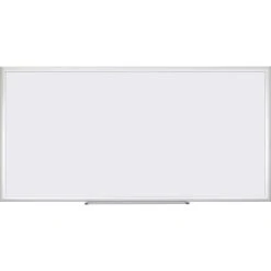 U Brands Melamine Dry Erase Whiteboard, 95" X 47", Silver Aluminum Frame (064U00-01)