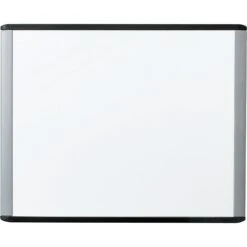 U Brands MOD Magnetic Dry Erase Whiteboard, 20" X 16", Black And Gray Frame (381U00-01)