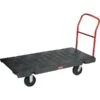 Rubbermaid Platform Truck, 2000-Lb Cap, 30w X 60d X 7h, Black