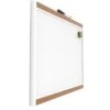 U Brands PINIT Magnetic Dry Erase Whiteboard, 20" X 16", White Frame