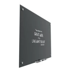 U Brands Black Glass Dry Erase Board, Frameless, 47" X 35" (171U00-01) 10 U Brands Black Glass Dry Erase Board, Frameless, 47" X 35" (171U00-01) -Prepa Furniture Shop s1077553 s7