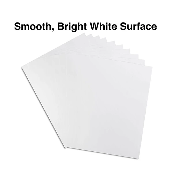 Staples Poster Boards, 10-Pack, White, 22" X 28" (MMK04500S) 2 Staples Poster Boards, 10-Pack, White, 22" X 28" (MMK04500S) - Image 2