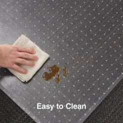 Quill Brand® 46" X 60" Rectangular W/Lip Chair Mat For Carpet, Resin (27015-US/CC) -Prepa Furniture Shop s1225773 s7