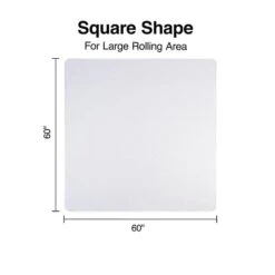 Quill Brand® Standard 60" X 60" Rectangular Chair Mat For Carpet, Resin (28590) 8 Quill Brand® Standard 60" X 60" Rectangular Chair Mat For Carpet, Resin (28590) -Prepa Furniture Shop s1225815 s7