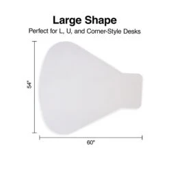 Quill Brand® Standard 54" X 60" Workstation Chair Mat For Carpet, Resin (28594) -Prepa Furniture Shop s1225832 s7