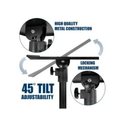 Mount-It! Steel Tripod Projector Stand, Black (MI-7977) -Prepa Furniture Shop sp106140872 s7