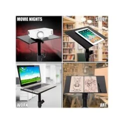 Mount-It! Steel Tripod Projector Stand, Black (MI-7977) -Prepa Furniture Shop sp106140873 s7