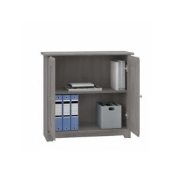 Bush Furniture Cabot 30.2" Storage Cabinet With 2 Shelves, Modern Gray (WC31398) -Prepa Furniture Shop sp106969342 s7