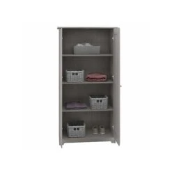 Bush Furniture Cabot 61.14" Storage Cabinet With 4 Shelves, Modern Gray (WC31399) -Prepa Furniture Shop sp106969352 s7