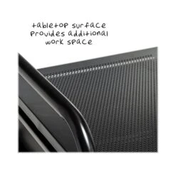 Honey-Can-Do Metal Mobile Utility Cart With Lockable Wheels, Black (CRT-08654) -Prepa Furniture Shop sp110991641 s7