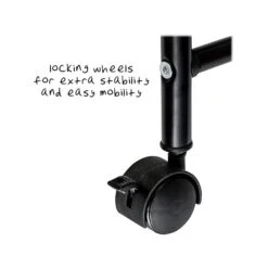 Honey-Can-Do Metal Mobile Utility Cart With Lockable Wheels, Black (CRT-08654) -Prepa Furniture Shop sp110991644 s7