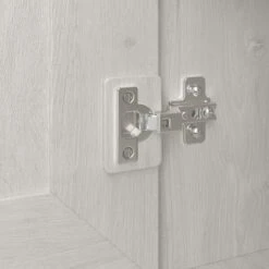 Bush Furniture Cabot 30.2" Storage Cabinet With 2 Shelves, Linen White Oak (WC31198) -Prepa Furniture Shop sp115661333 s7