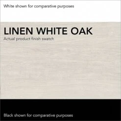 Bush Furniture Cabot 30.2" Storage Cabinet With 2 Shelves, Linen White Oak (WC31198) -Prepa Furniture Shop sp115661335 s7