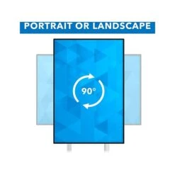 Mount-It! Steel Pedestal TV Stand, Screens Up To 70", White (MI-8001) -Prepa Furniture Shop sp116854291 s7