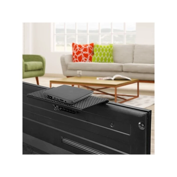 Mount-It! Plastic/Steel TV Top Shelf, Black (MI-897) 5 Mount-It! Plastic/Steel TV Top Shelf, Black (MI-897) - Image 5