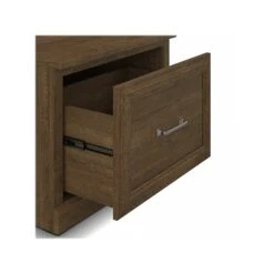 Kathy Ireland® Home By Bush Furniture Woodland 69" Hall Tree And Small Shoe Bench With Drawer And 2 Shelves, Ash Brown 12 Kathy Ireland® Home By Bush Furniture Woodland 69" Hall Tree And Small Shoe Bench With Drawer And 2 Shelves, Ash Brown -Prepa Furniture Shop sp117517645 s7