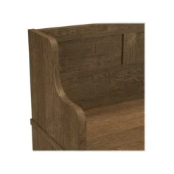 Kathy Ireland® Home By Bush Furniture Woodland 32" Entryway Bench With 2 Shelves, Ash Brown (WDL006ABR) 11 Kathy Ireland® Home By Bush Furniture Woodland 32" Entryway Bench With 2 Shelves, Ash Brown (WDL006ABR) -Prepa Furniture Shop sp117593051 s7
