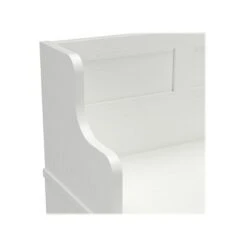 Kathy Ireland® Home By Bush Furniture Woodland 32" Entryway Bench With 2 Shelves, White Ash (WDL006WAS) 11 Kathy Ireland® Home By Bush Furniture Woodland 32" Entryway Bench With 2 Shelves, White Ash (WDL006WAS) -Prepa Furniture Shop sp117593067 s7