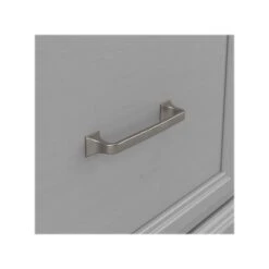 Kathy Ireland® Home By Bush Furniture Woodland 69" Coat Rack And Small Shoe Bench With Drawer And 2 Shelves, Cape Cod Gray -Prepa Furniture Shop sp117594050 s7