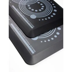 Floortex AFS-TEX System 2000 Anti-Fatigue Mat 16"W X 24"L, Midnight Black (FCA21624GY)