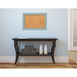 Amanti Art Small, Sky Blue Rustic 21"W X 15"H Blue Framed Cork Board (DSW3907475) -Prepa Furniture Shop sp12266373 s7